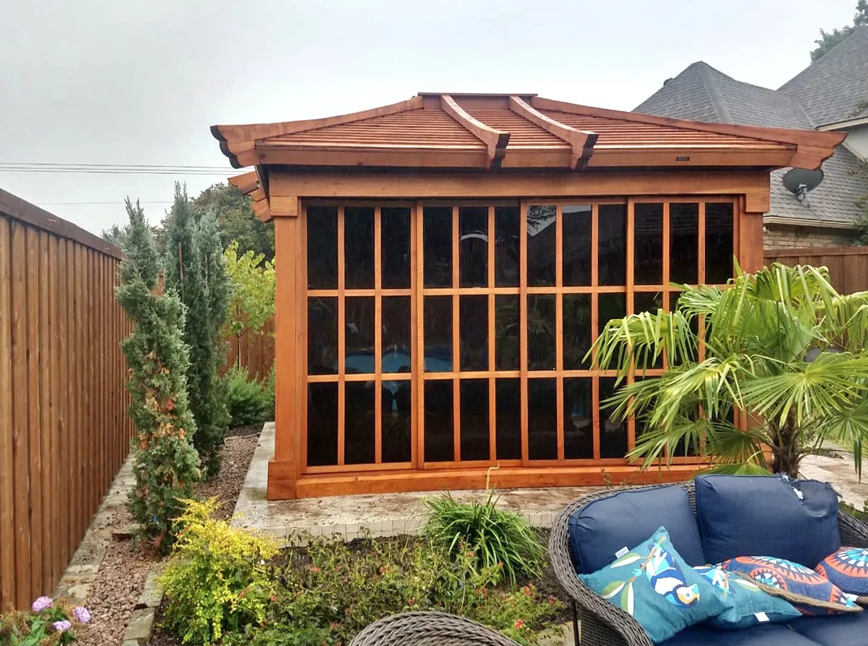Side-yard retreat