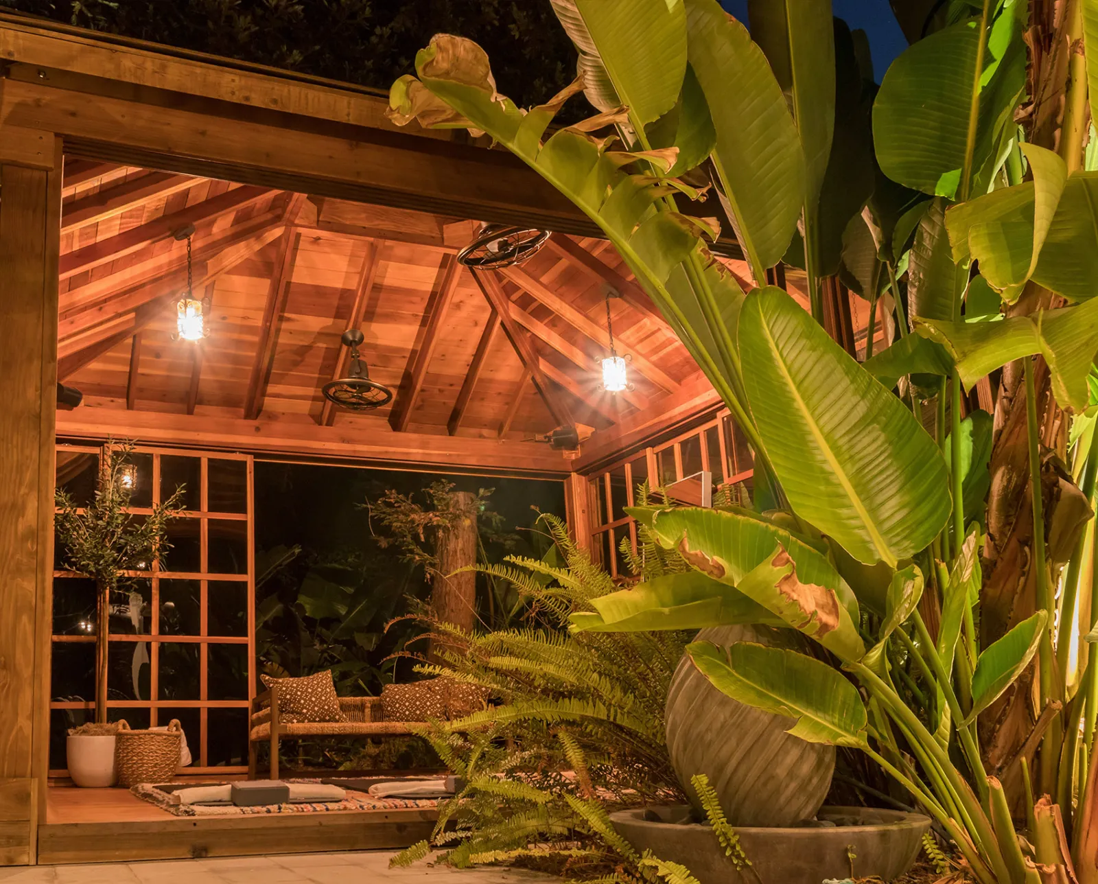 Tropical garden