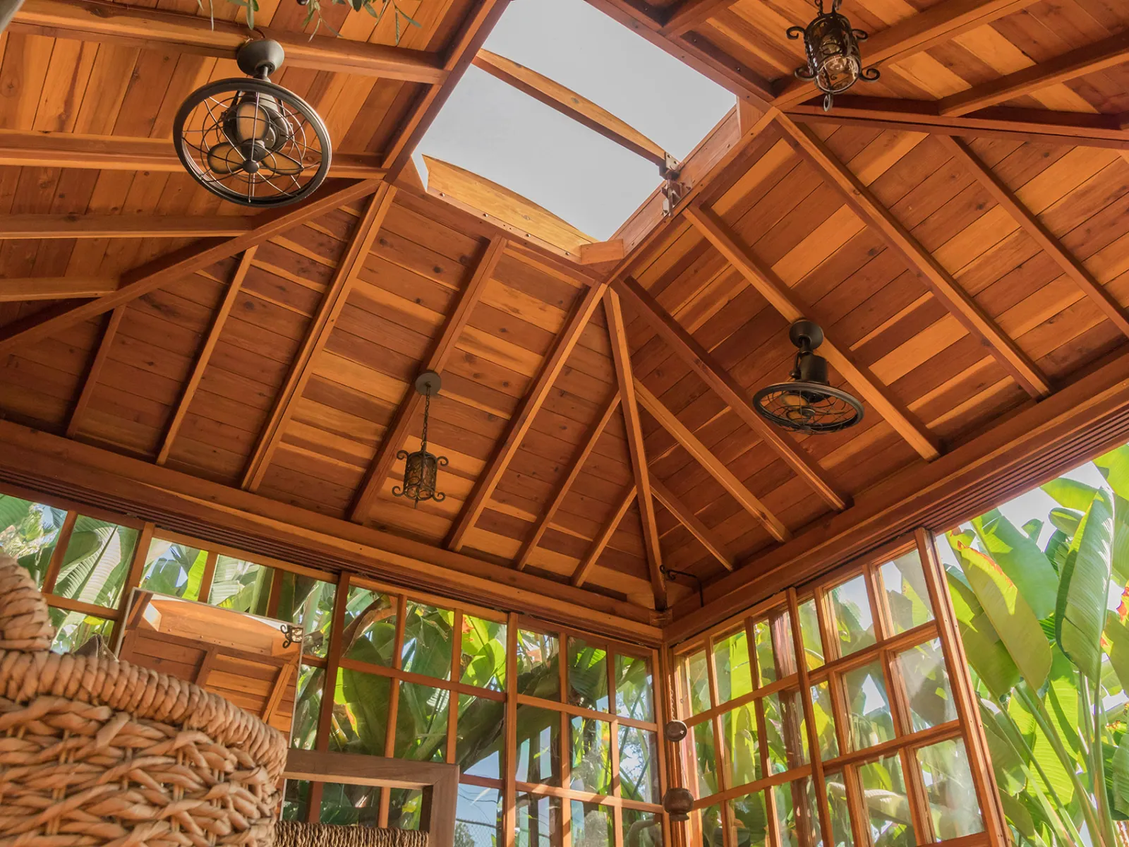 Skylight overhead