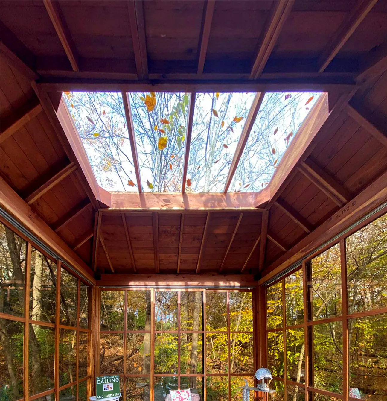 4 × 8 ft skylight