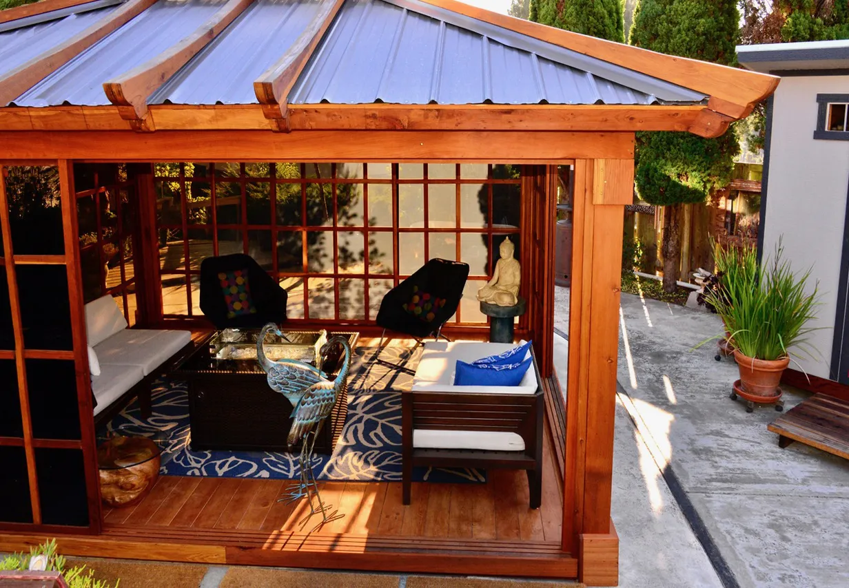 Outdoor living room