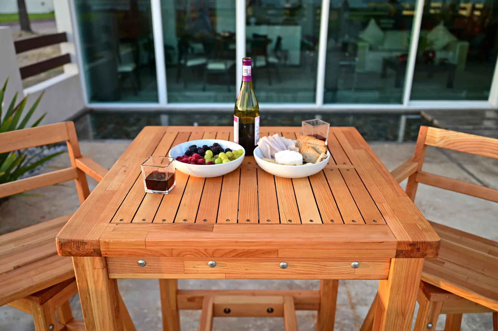 Terrace Wood Cocktail Table, Douglas-fir
