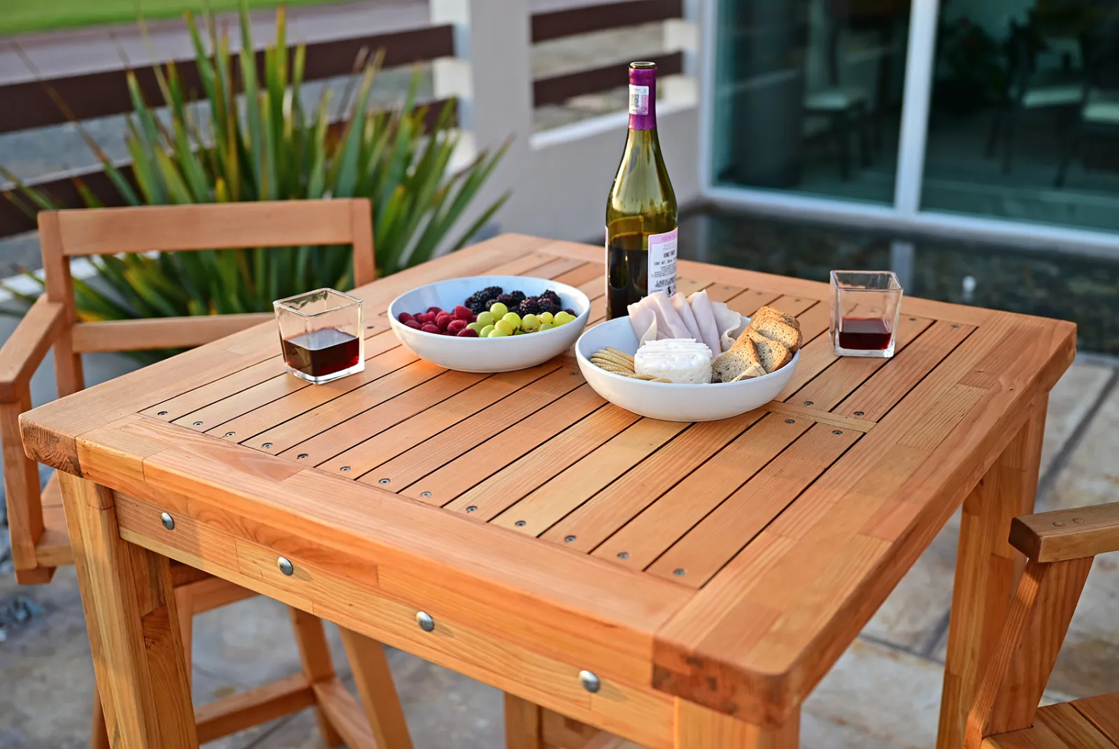 Terrace Wood Cocktail Table, Douglas-fir