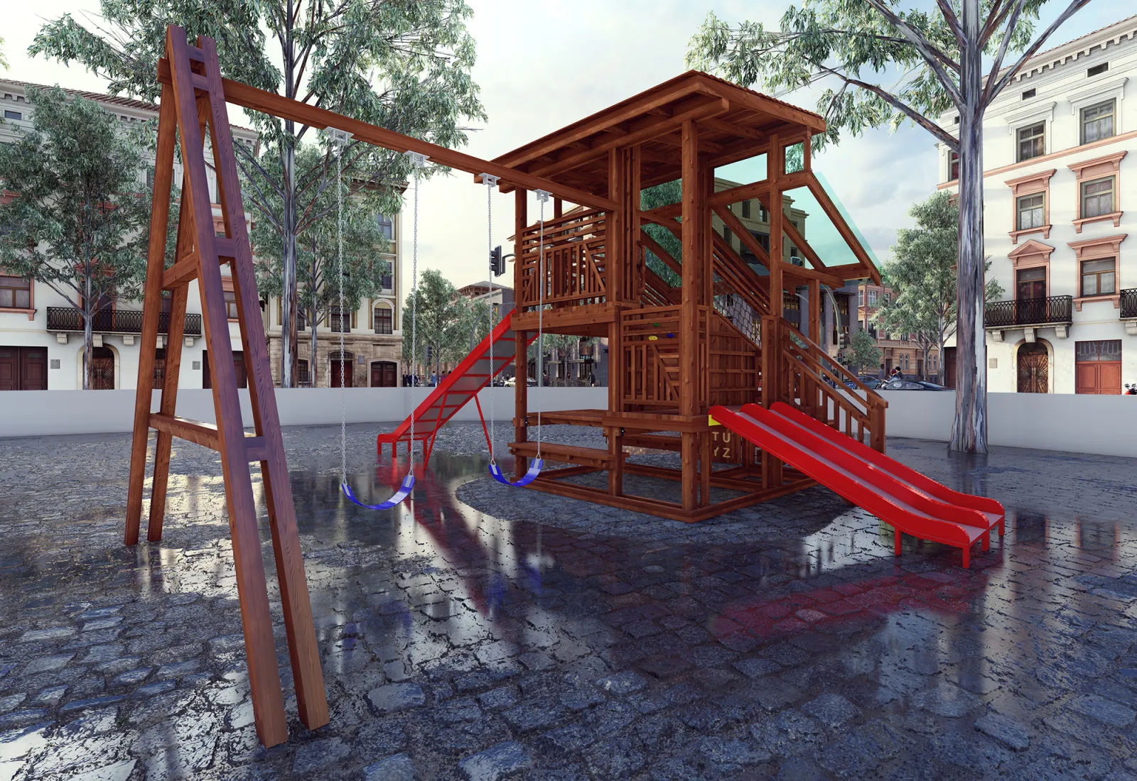 Fort Jungle Gym
