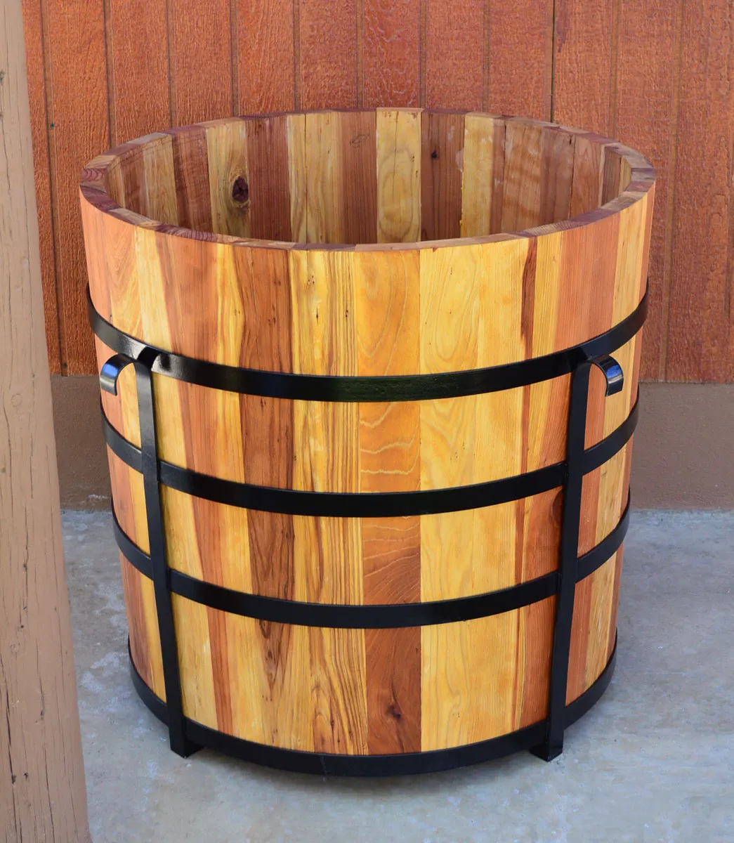 Half Barrel Planters