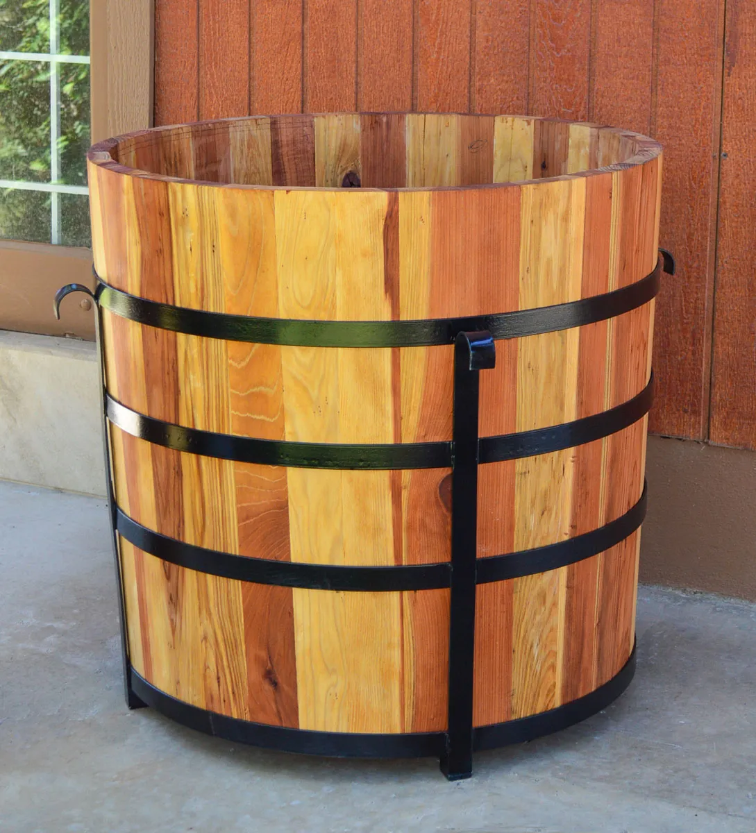 Half Barrel Planters