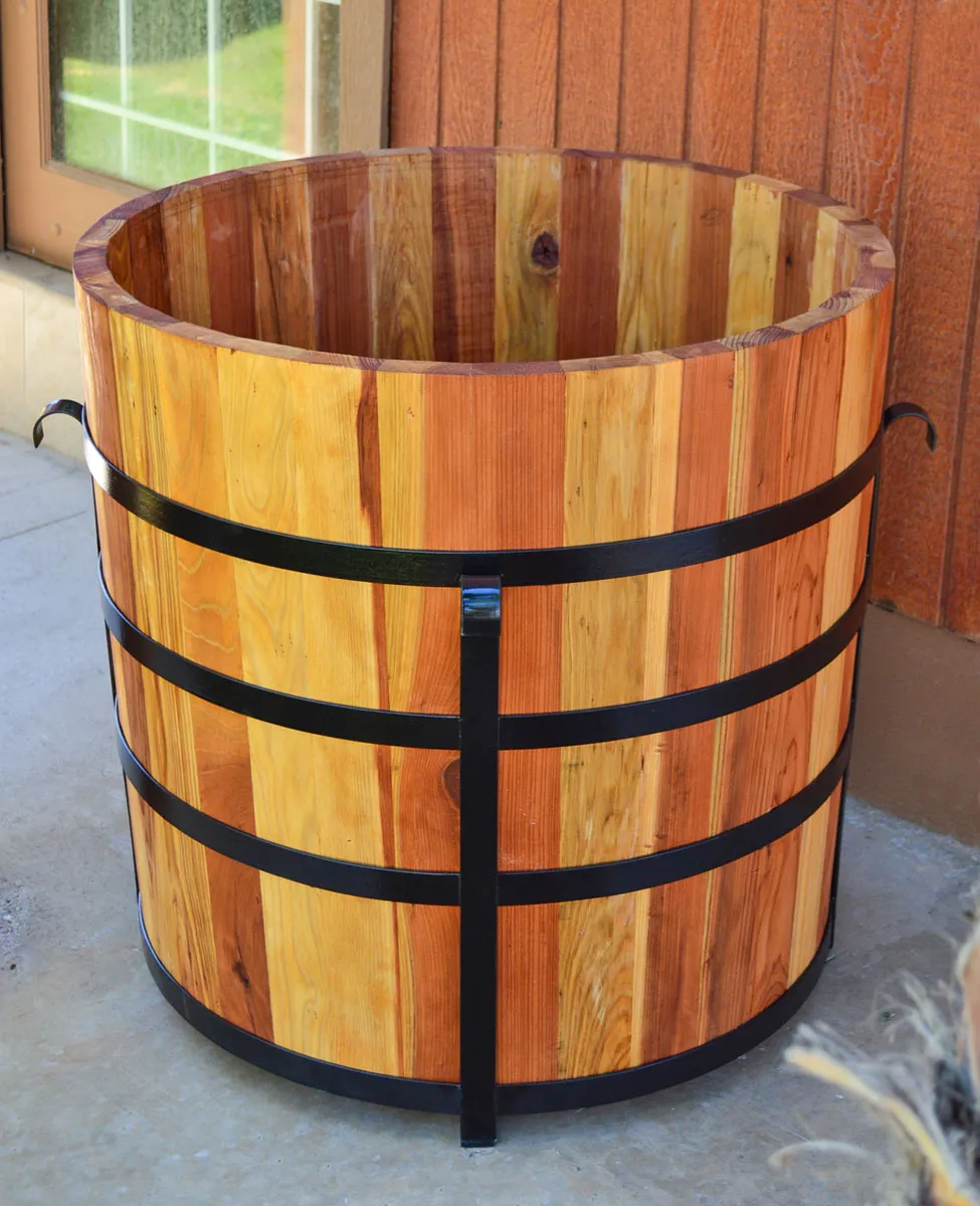 Half Barrel Planters