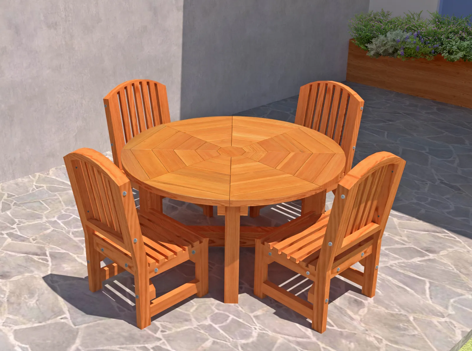 Mandala Patio Table