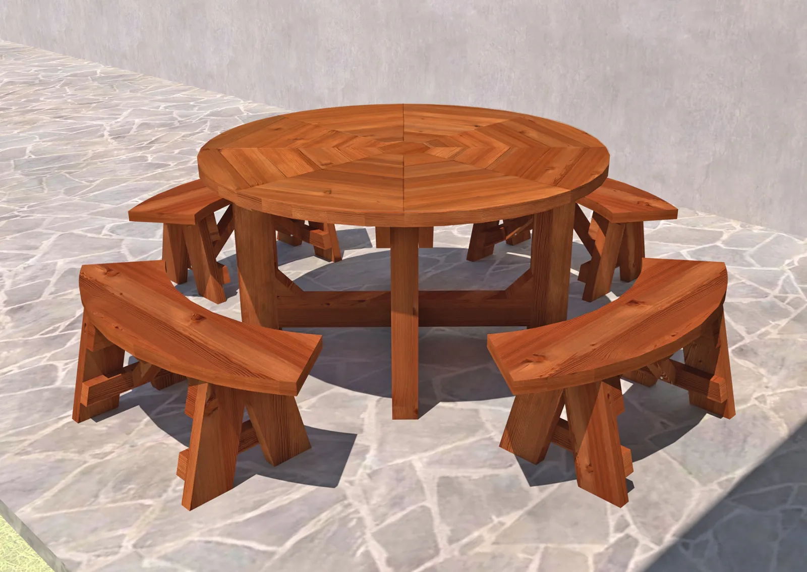 Mandala Patio Table