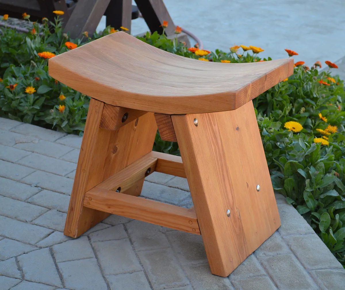 Sanctuary Wood Patio Bench, Douglas-fir