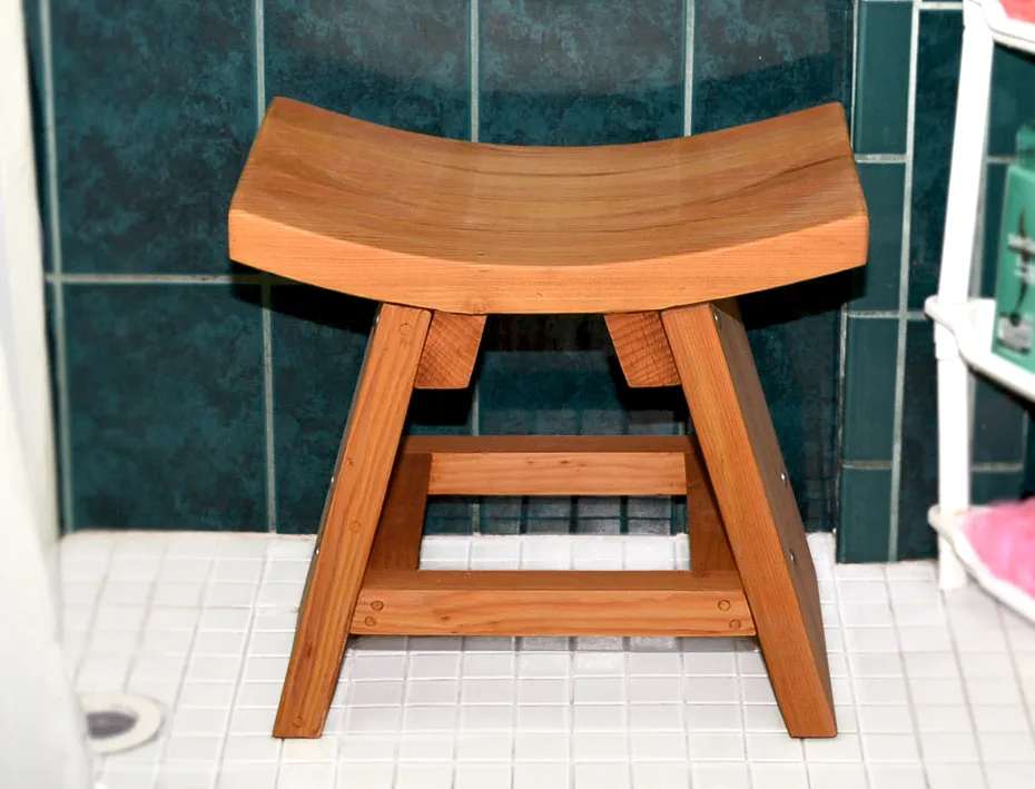 Sanctuary Wood Shower Bench