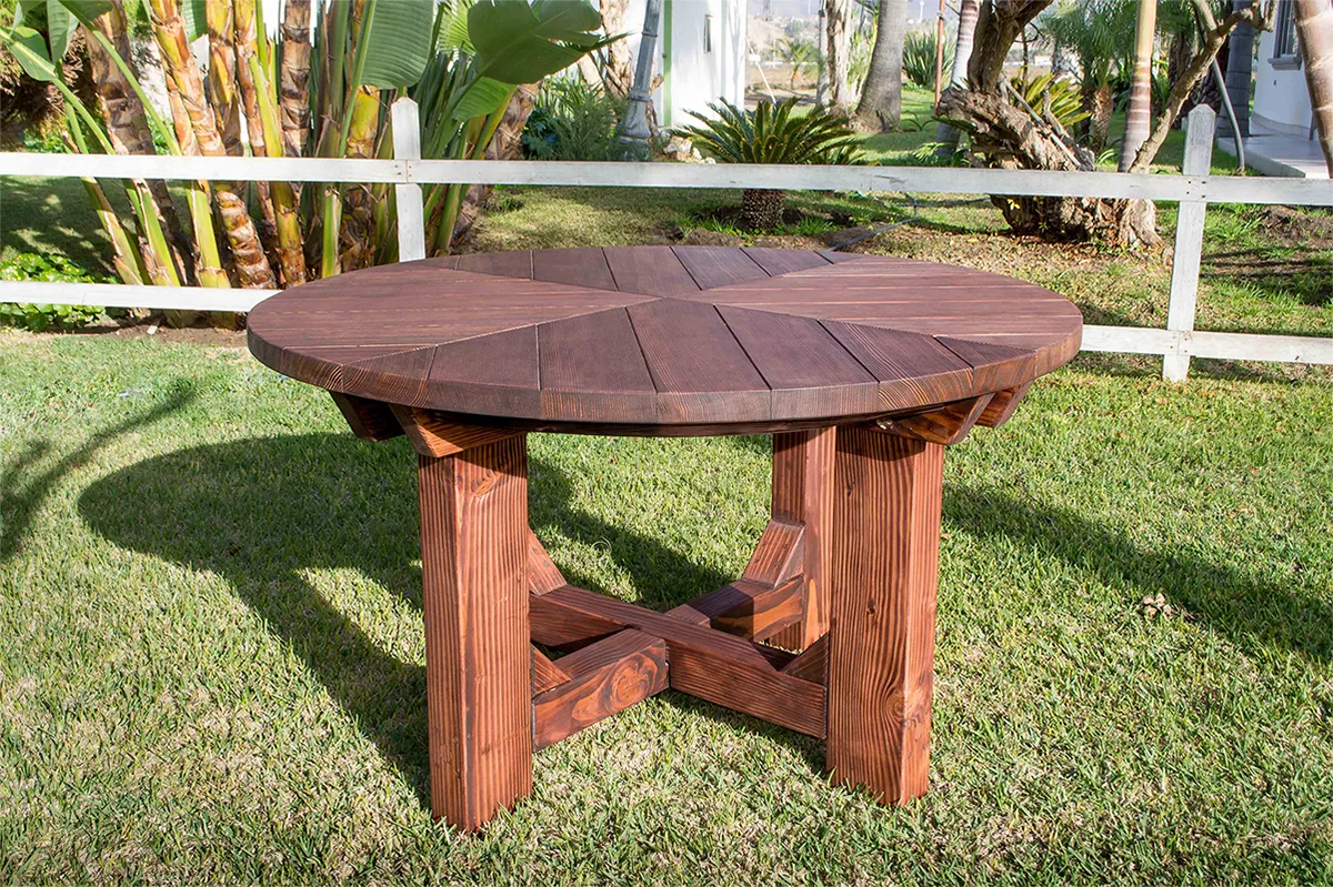Sunset Patio Tables, Douglas-Fir