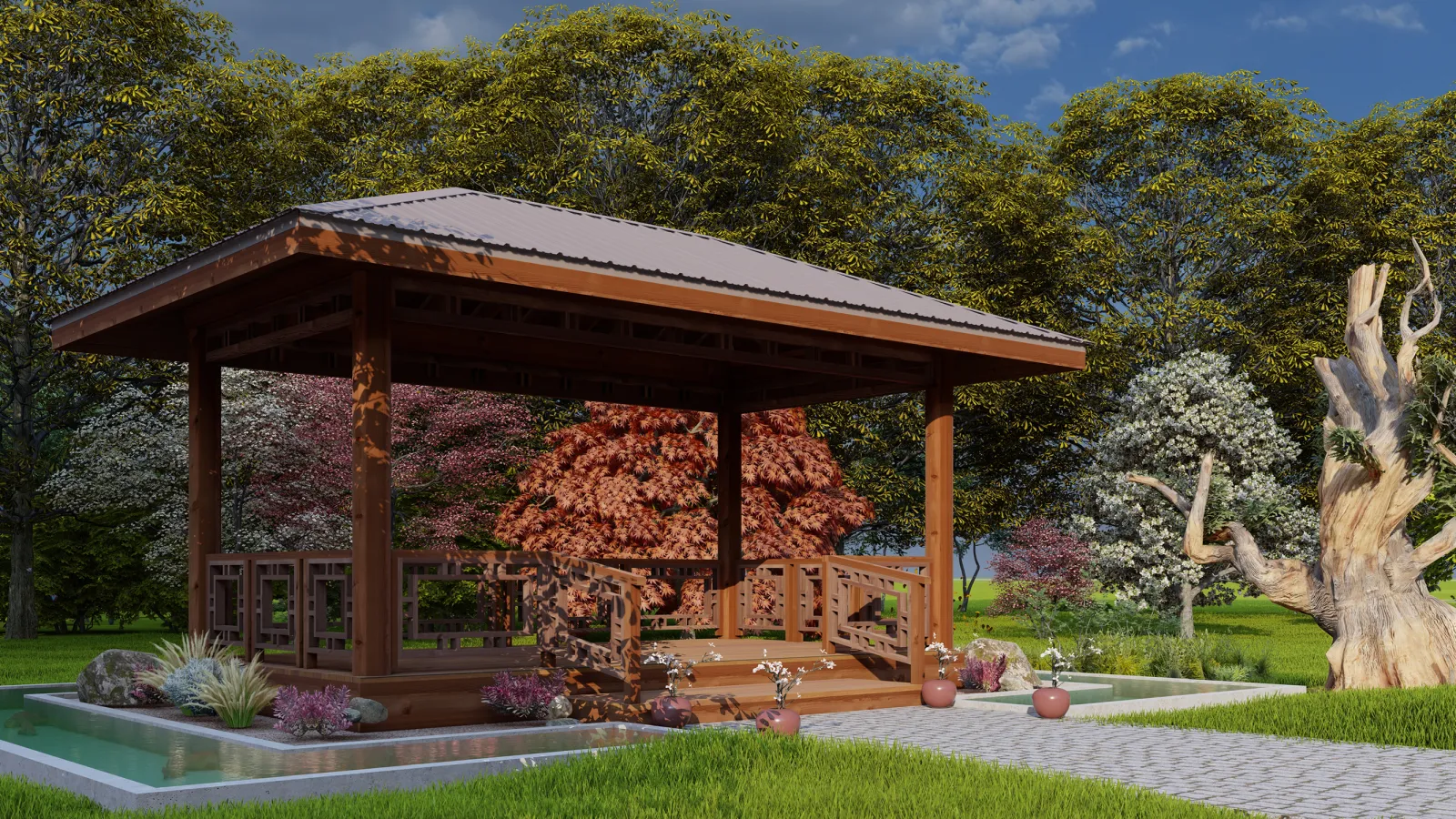 Zen Garden Pavilion