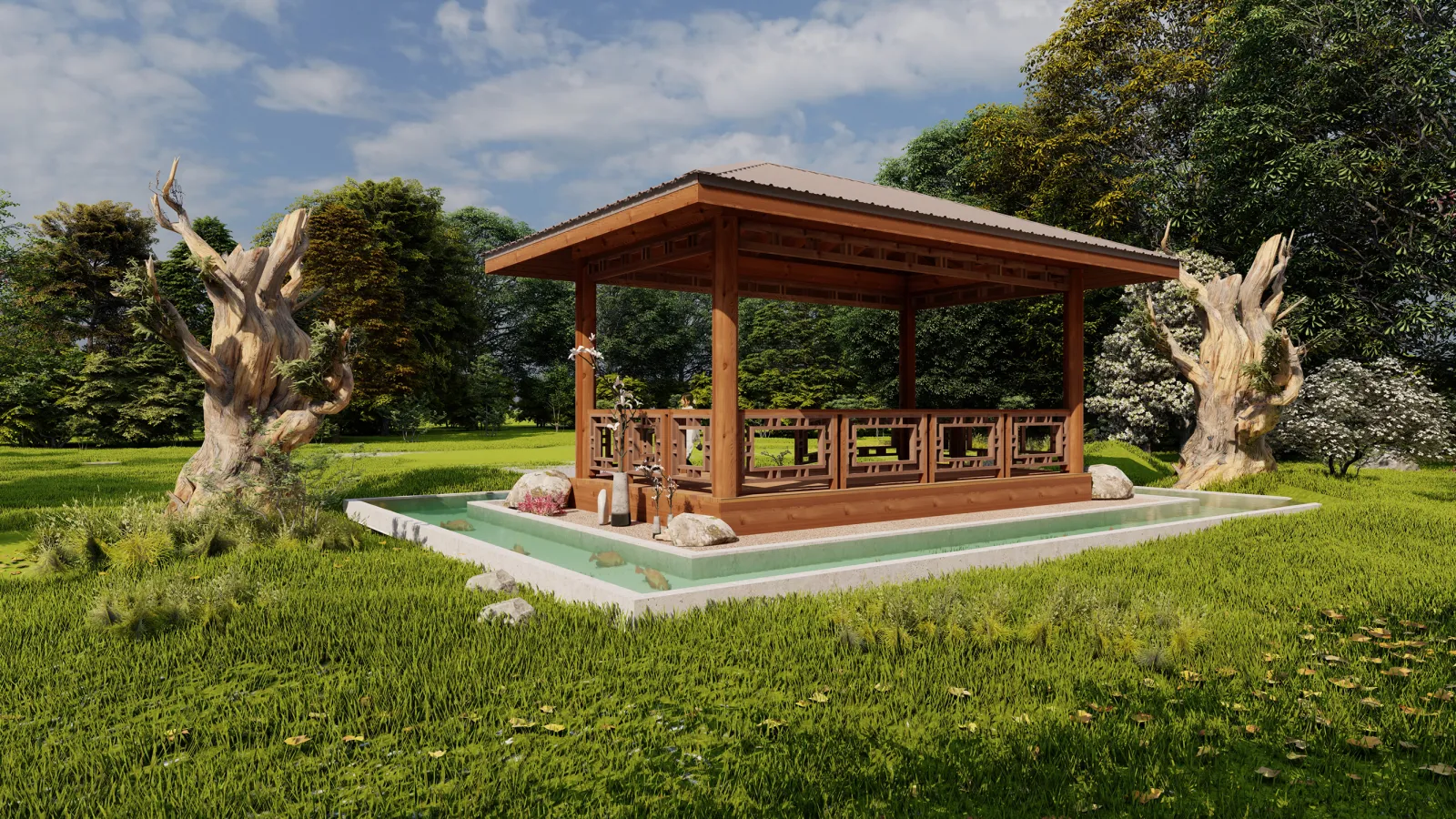Zen Garden Pavilion