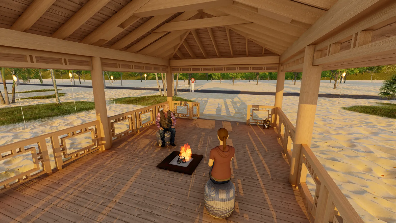 Zen Garden Pavilion