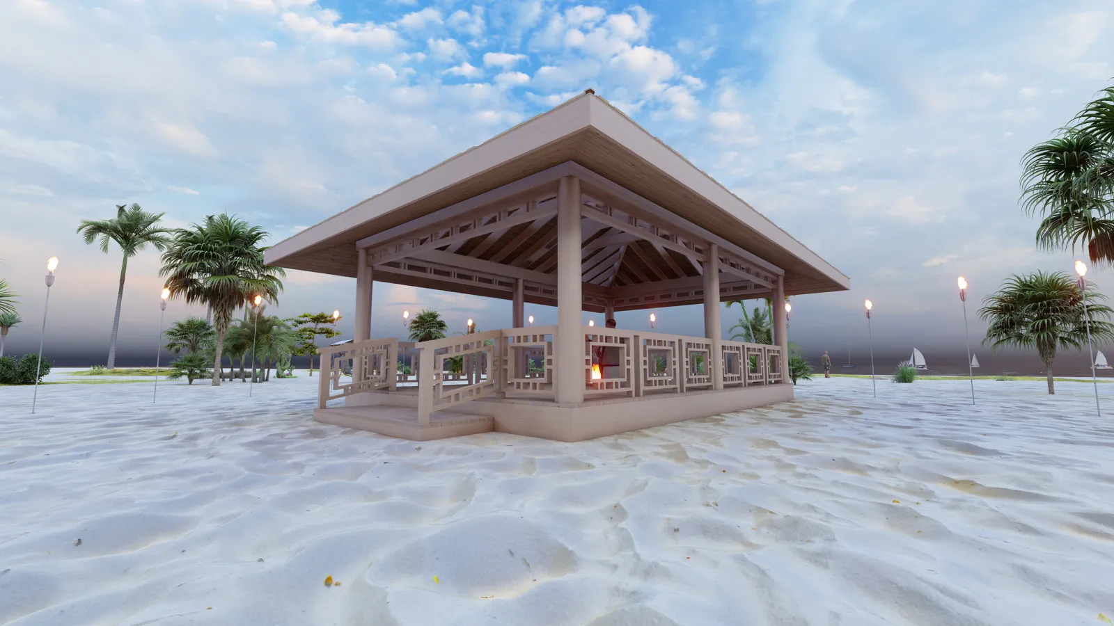 Zen Garden Pavilion