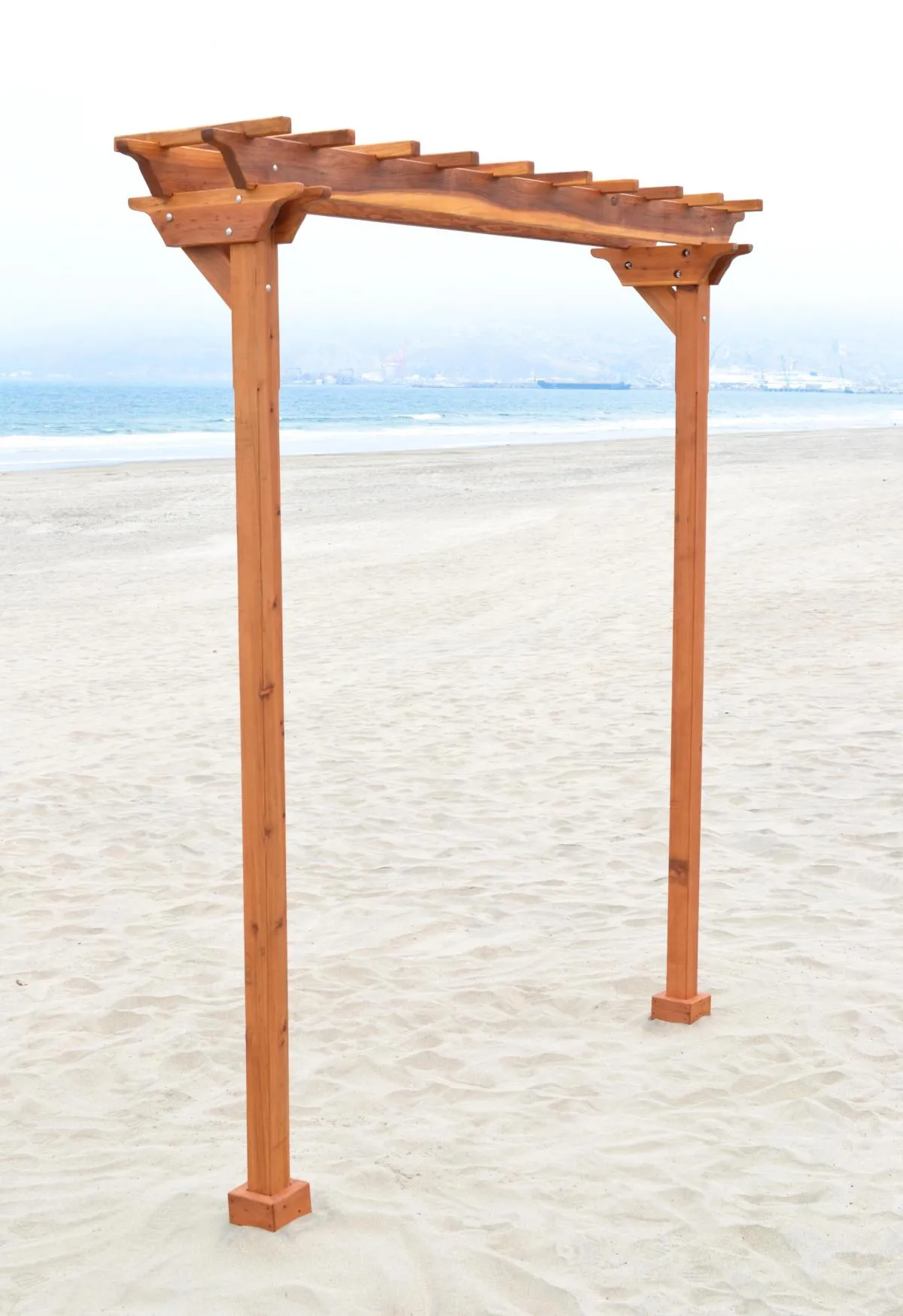 Two-Post Wood Arbor