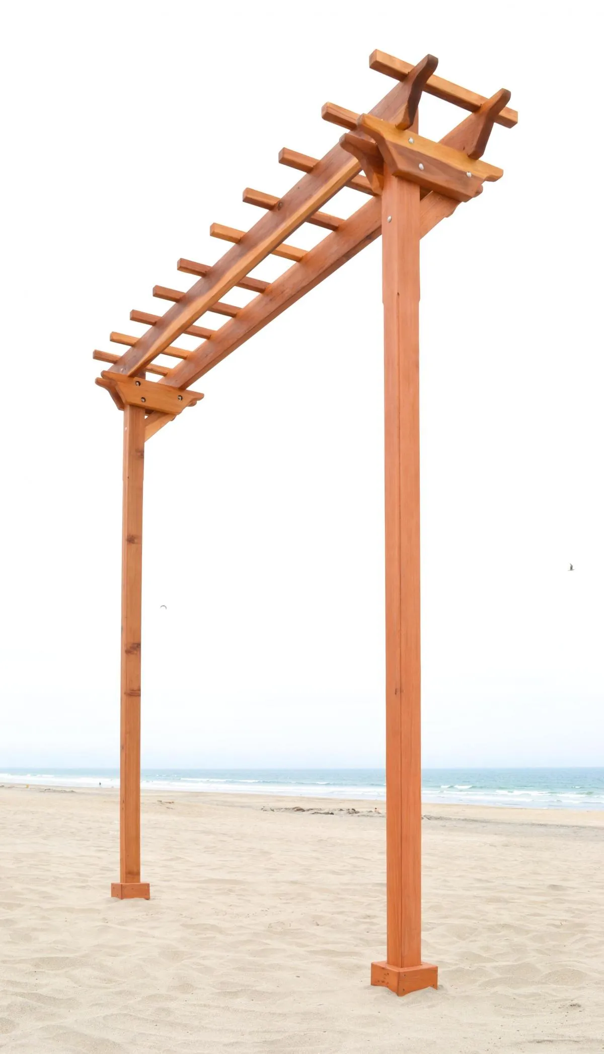 Two-Post Wood Arbor