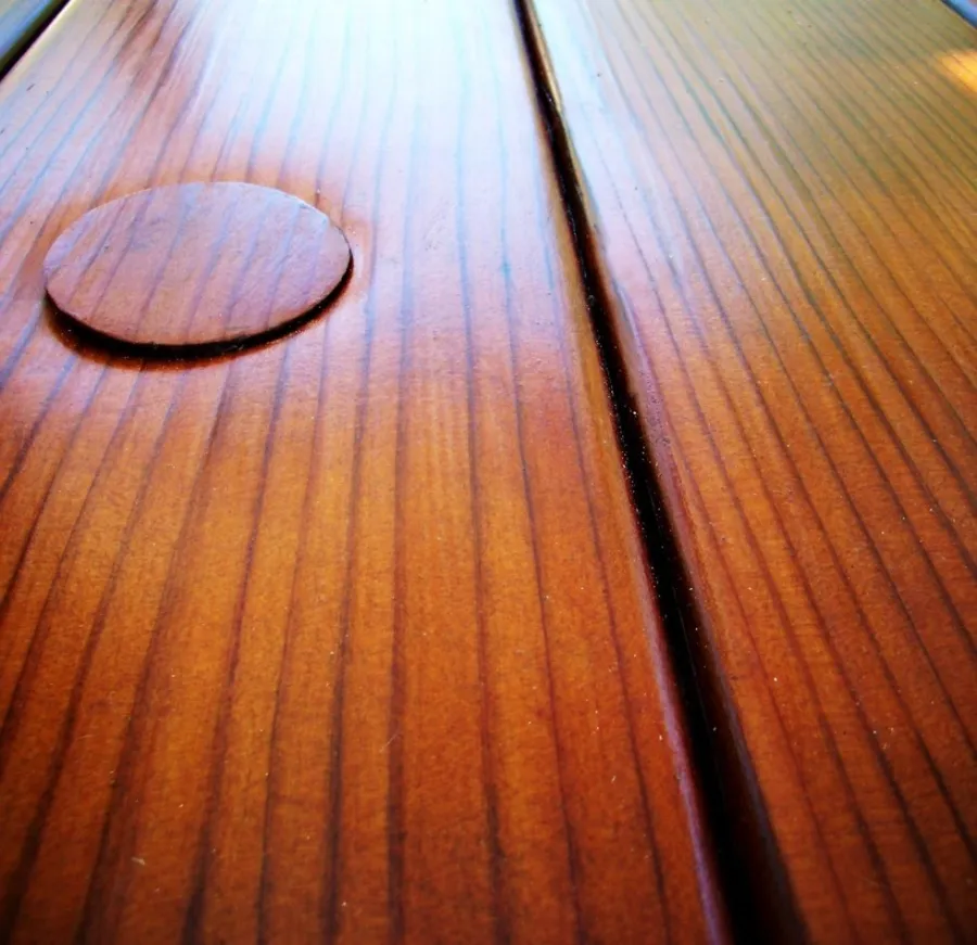 Umbrella Hole Plugs (Mature Redwood, Transparent Premium Sealant)