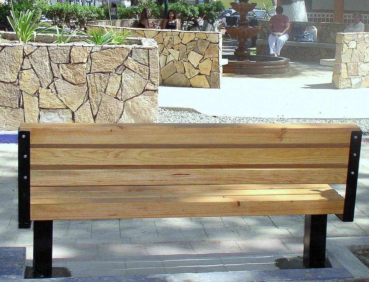 Veterans Wood Bench