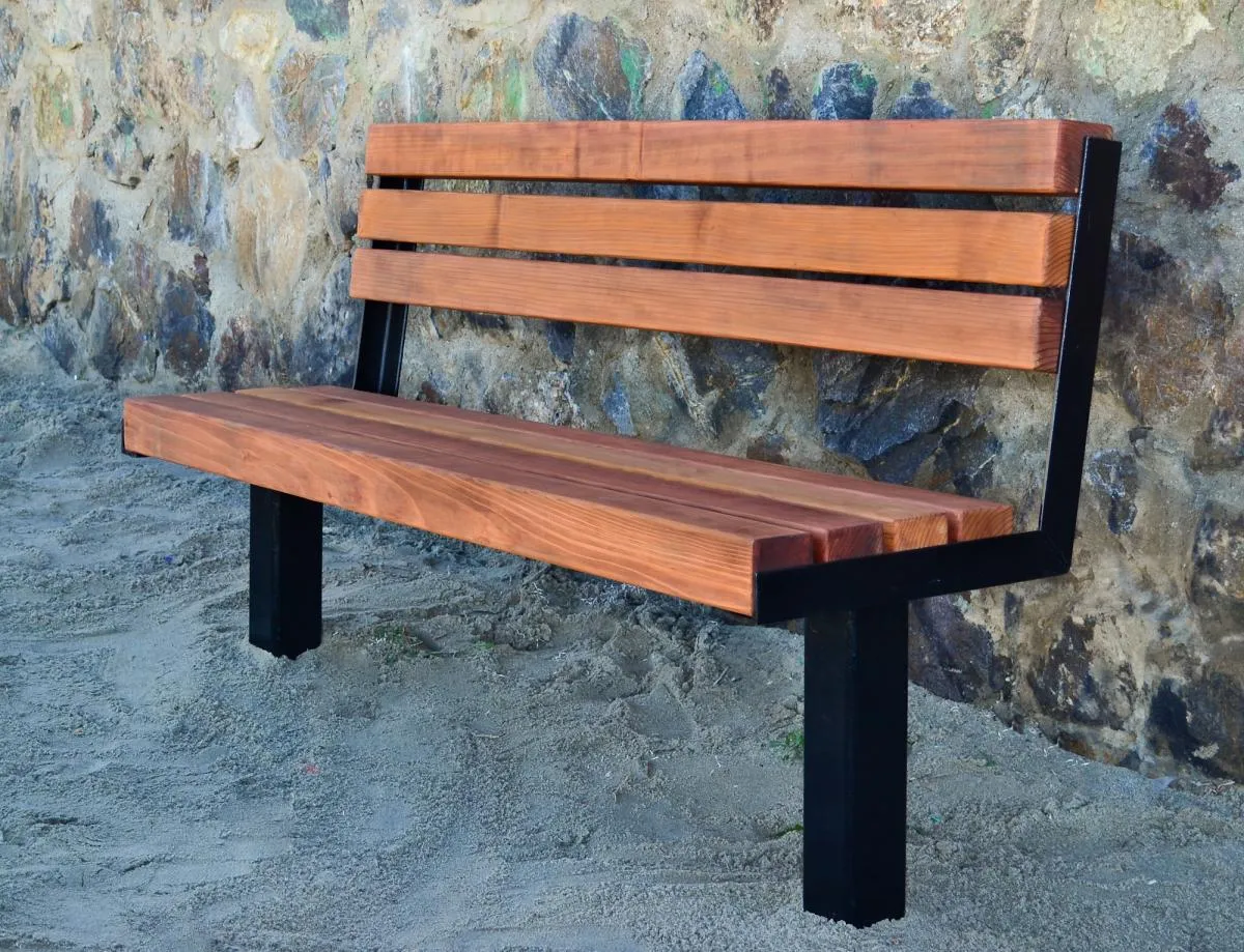 Veterans Wood Bench