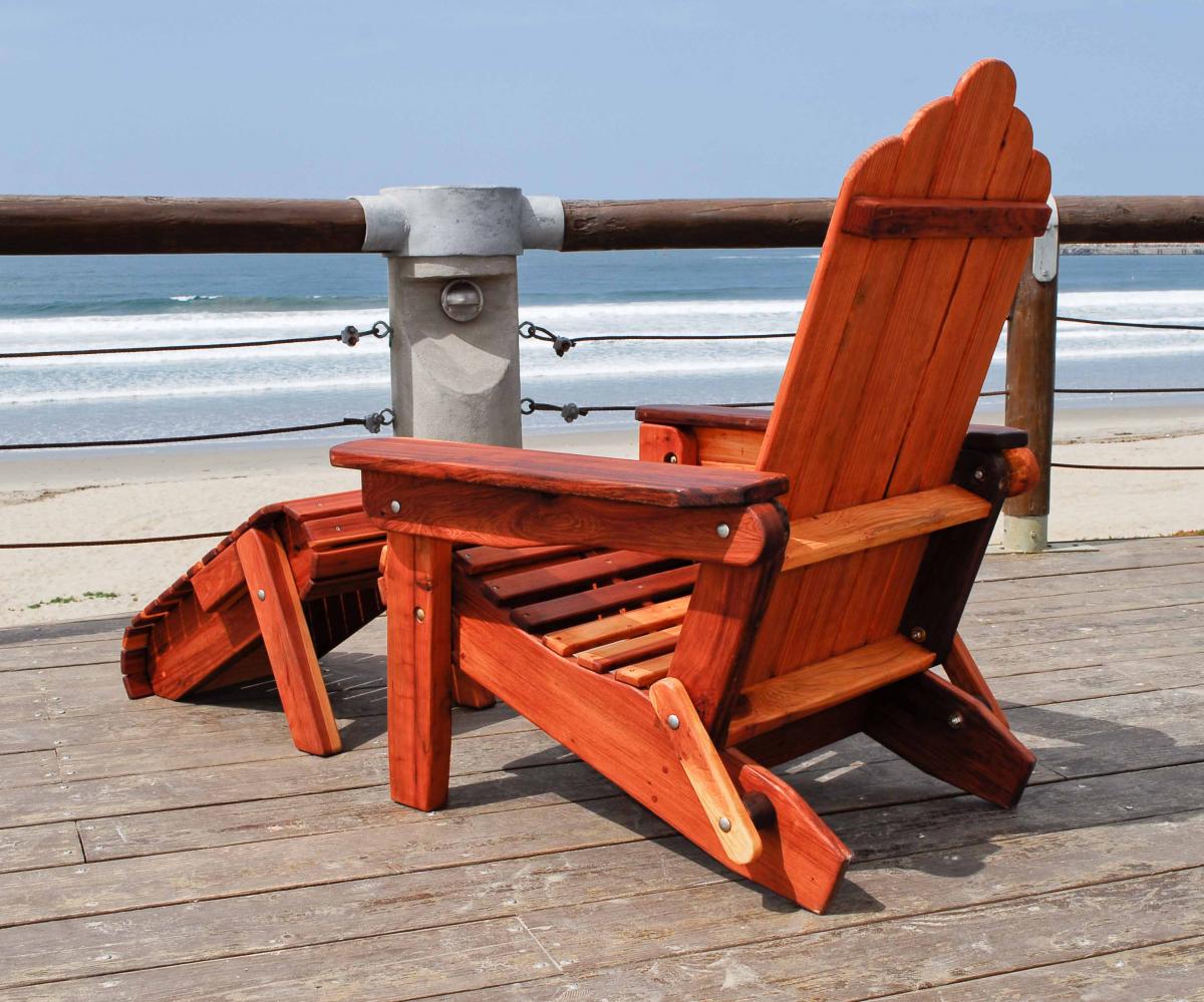 Adirondack Wooden Folding Chair