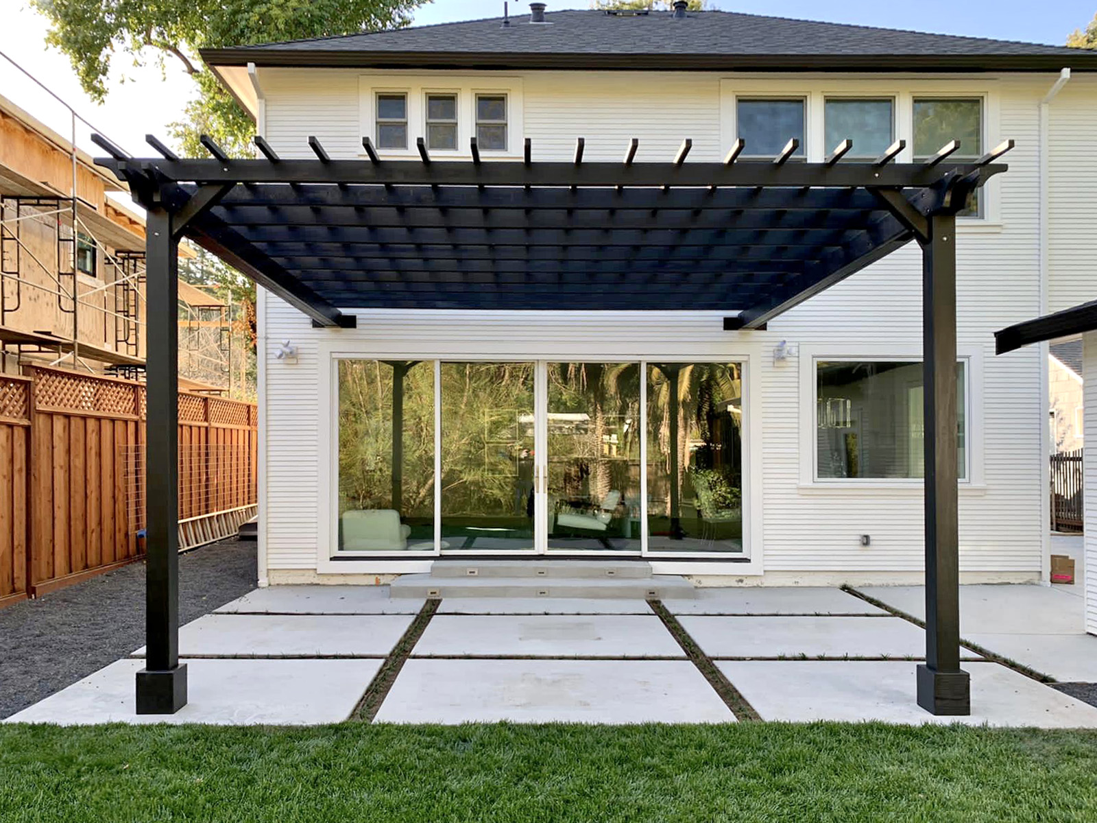 Pergola Kits Attached To House Attached Garden Pergolas