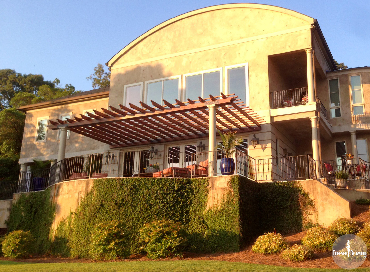  Pergola  Kits Attached  to House  Attached  Garden Pergolas 