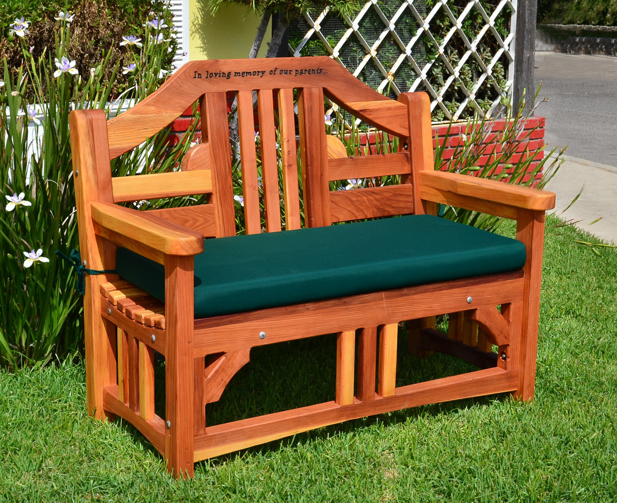 Gazebo bench cushions on sale