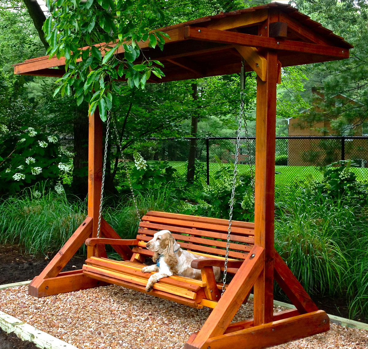 Bench Swing Sets, Built to Last Decades | Forever Redwood