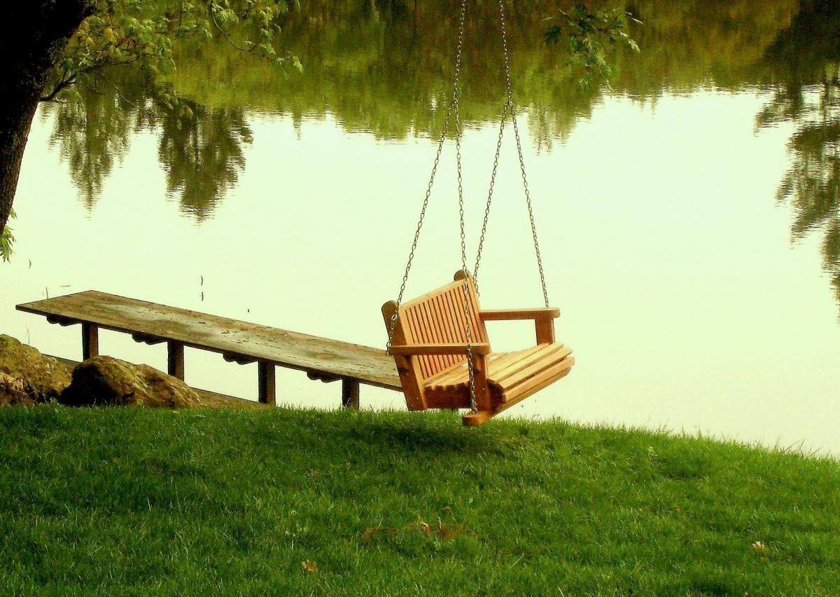 Bench tree swing online