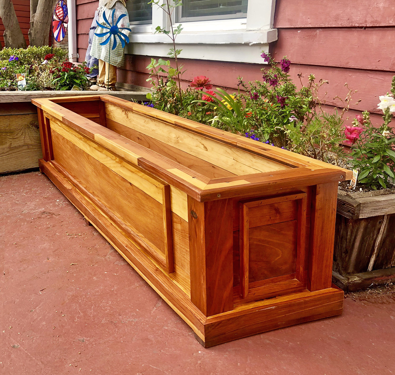 The Carmel Planters, Built to Last Decades | Forever Redwood
