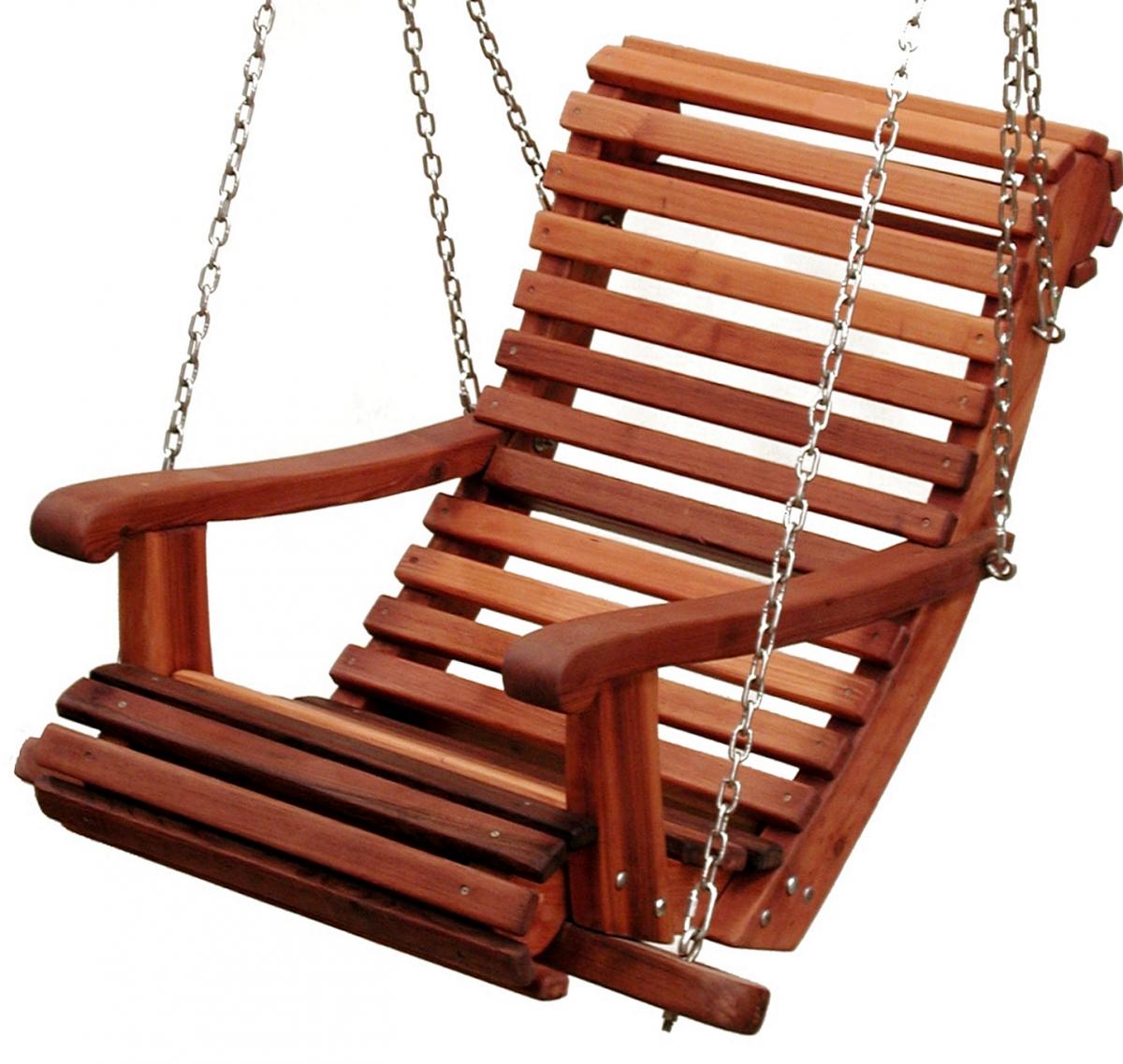 The Chair Swing Sets Built to Last Decades Forever Redwood