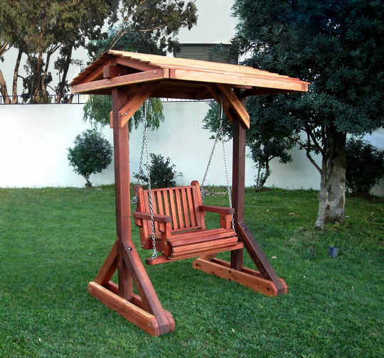 Garden swing chair set hotsell