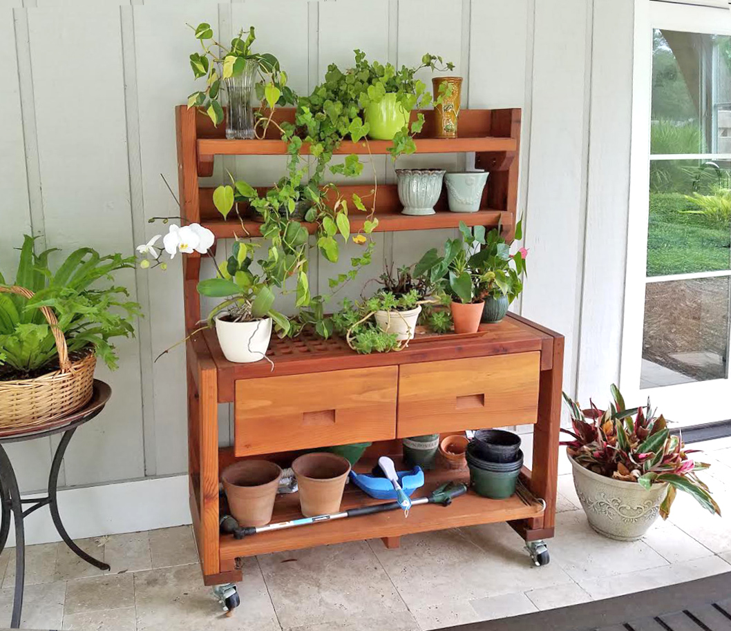 potting bench