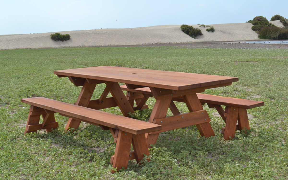 Wooden Picnic Table Custom Wood Picnic Table Kit