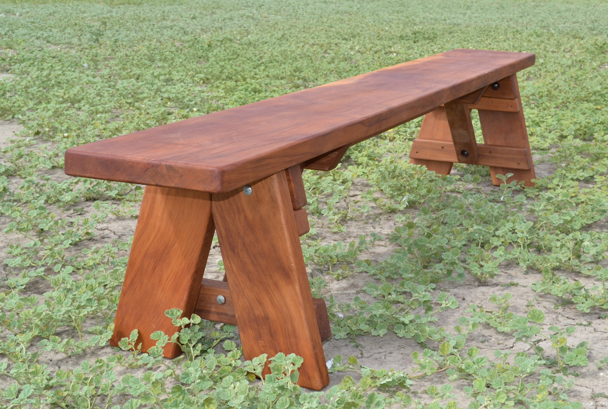 Redwood Outdoor Picnic Bench Made with Extra Wide Boards Redwood Outdoor Picnic Bench Made with Extra Wide Boards