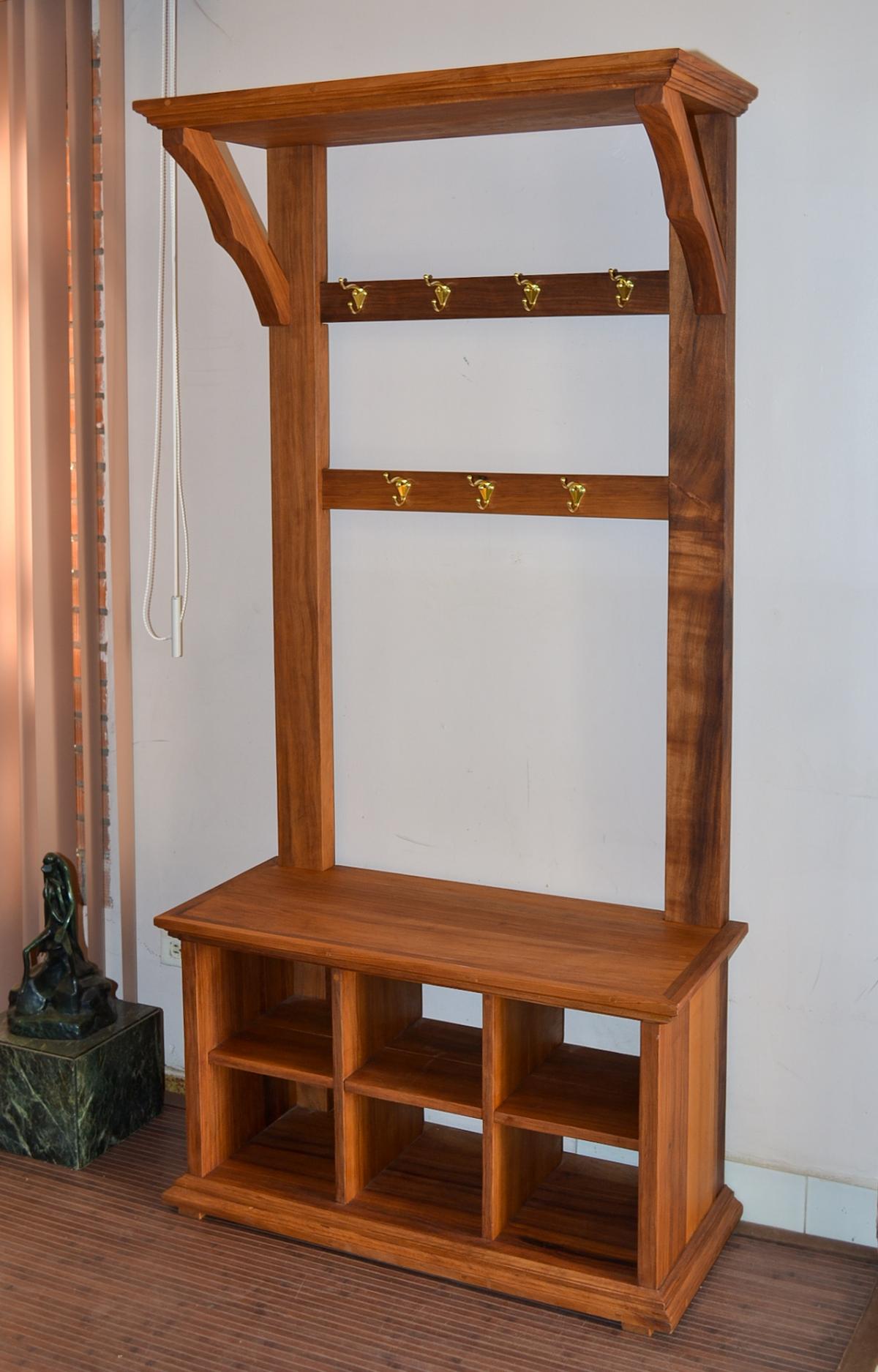 Hall tree hardware online
