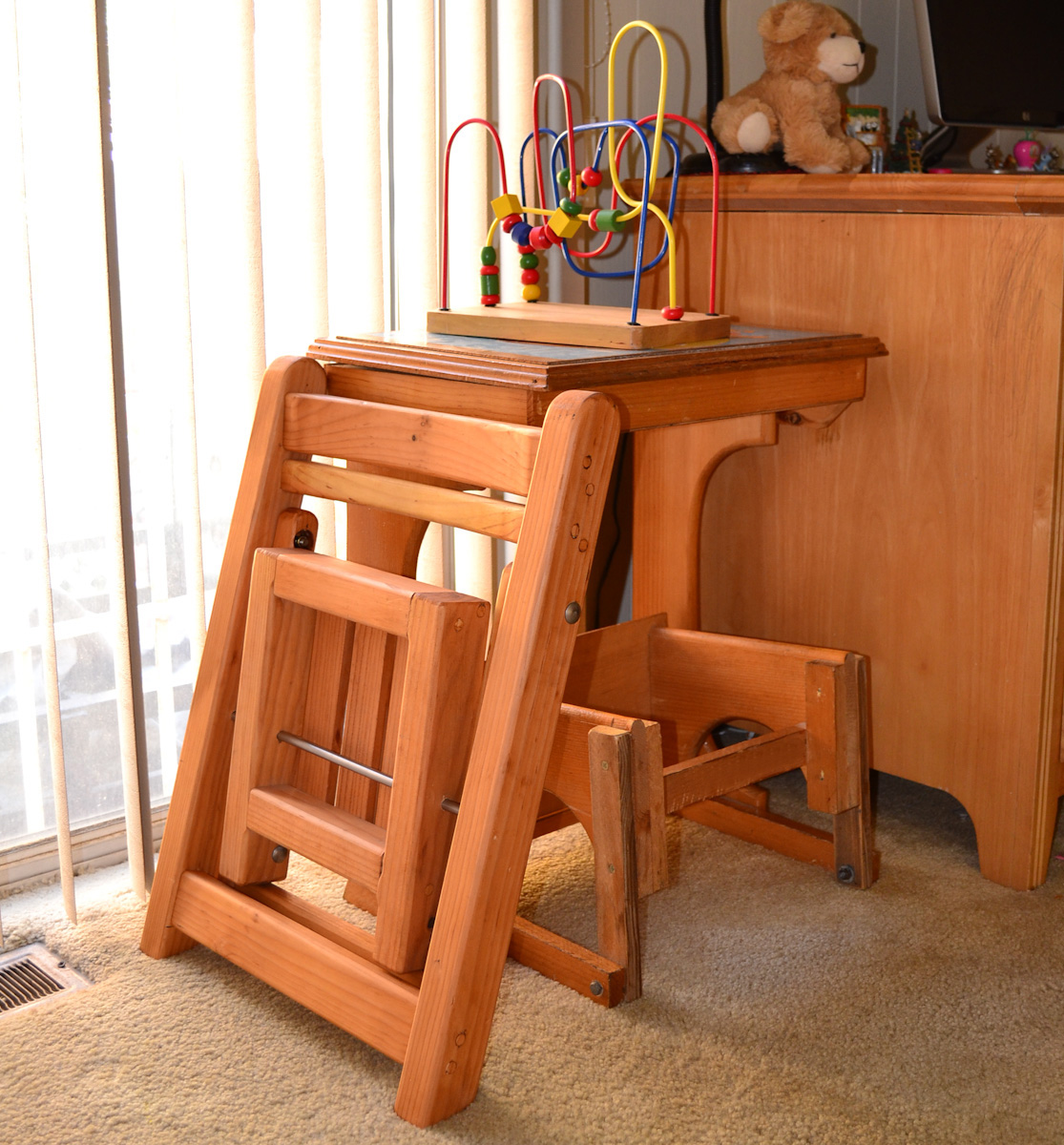 Kid's Wooden Folding Chair