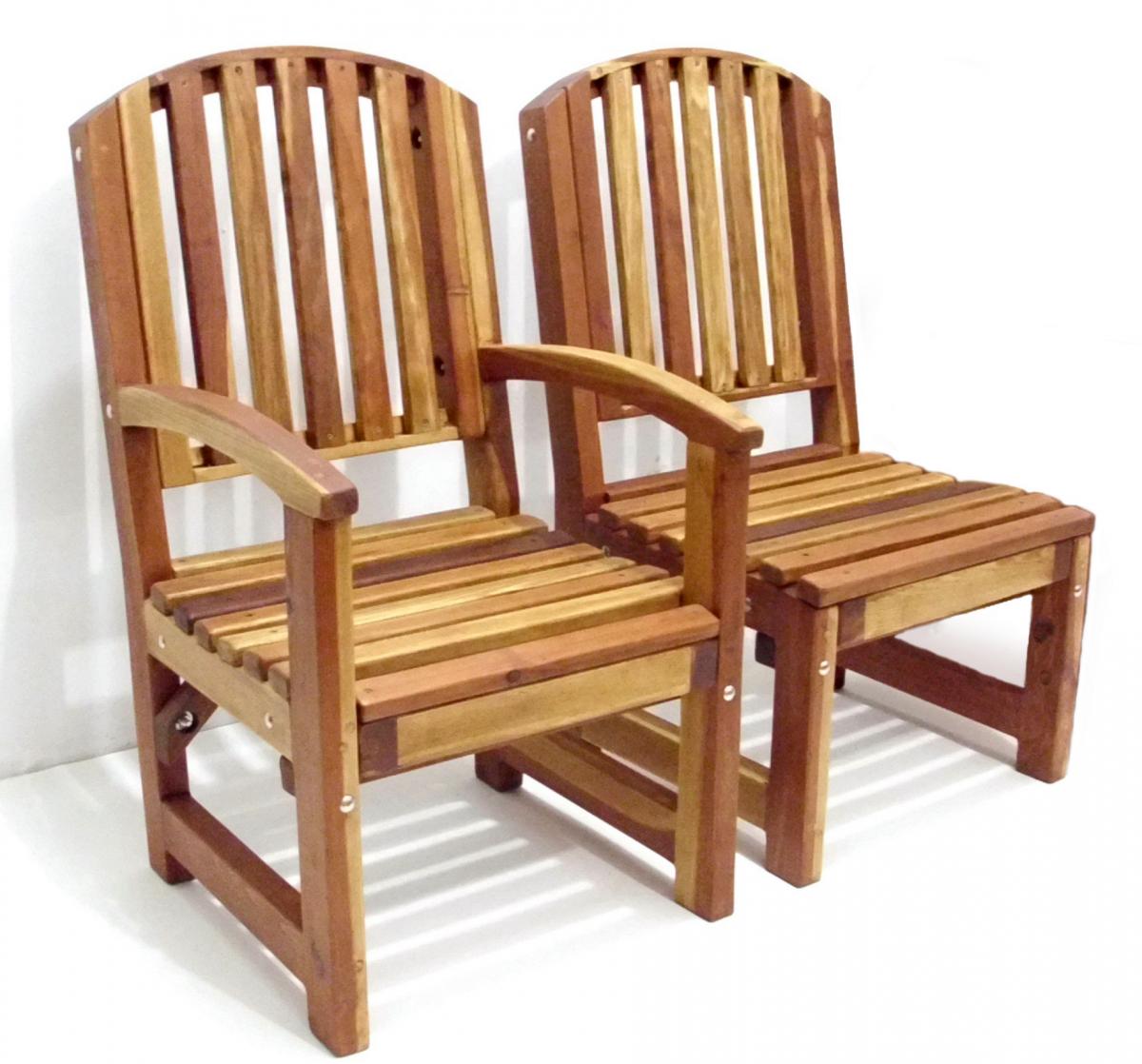 Luna Arch Back Wooden Chair