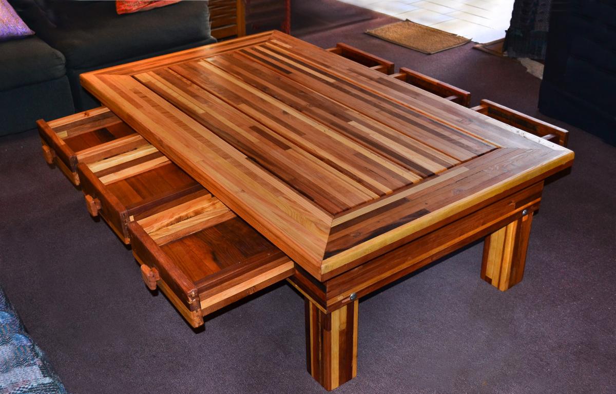Oversized Coffee Table Extra Large Solid Redwood Massive Coffee Table Options 60