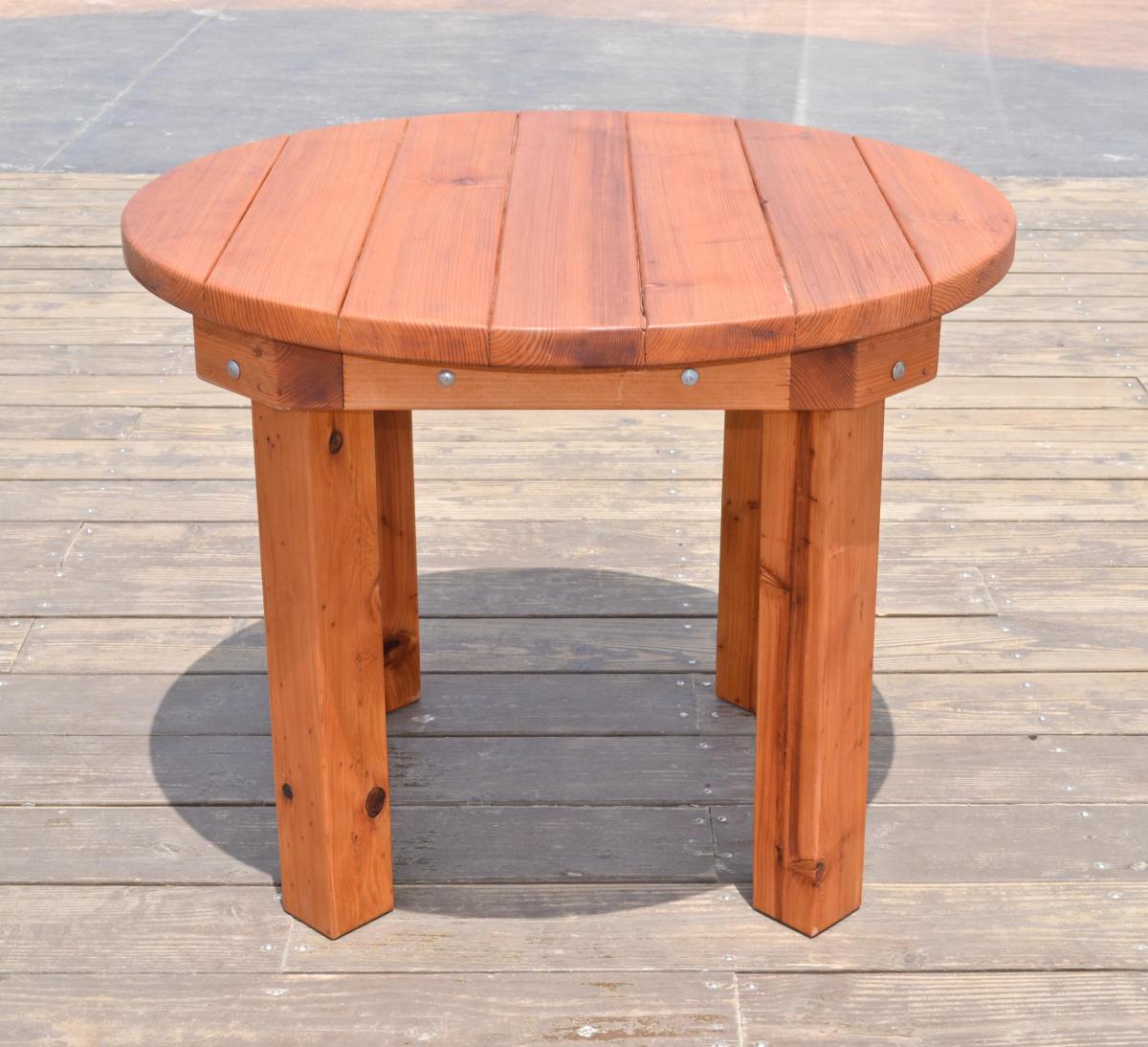 Durable Outdoor Patio Table Custom Wood Round Tables durable-outdoor-patio-table-custom-wood-round-tables