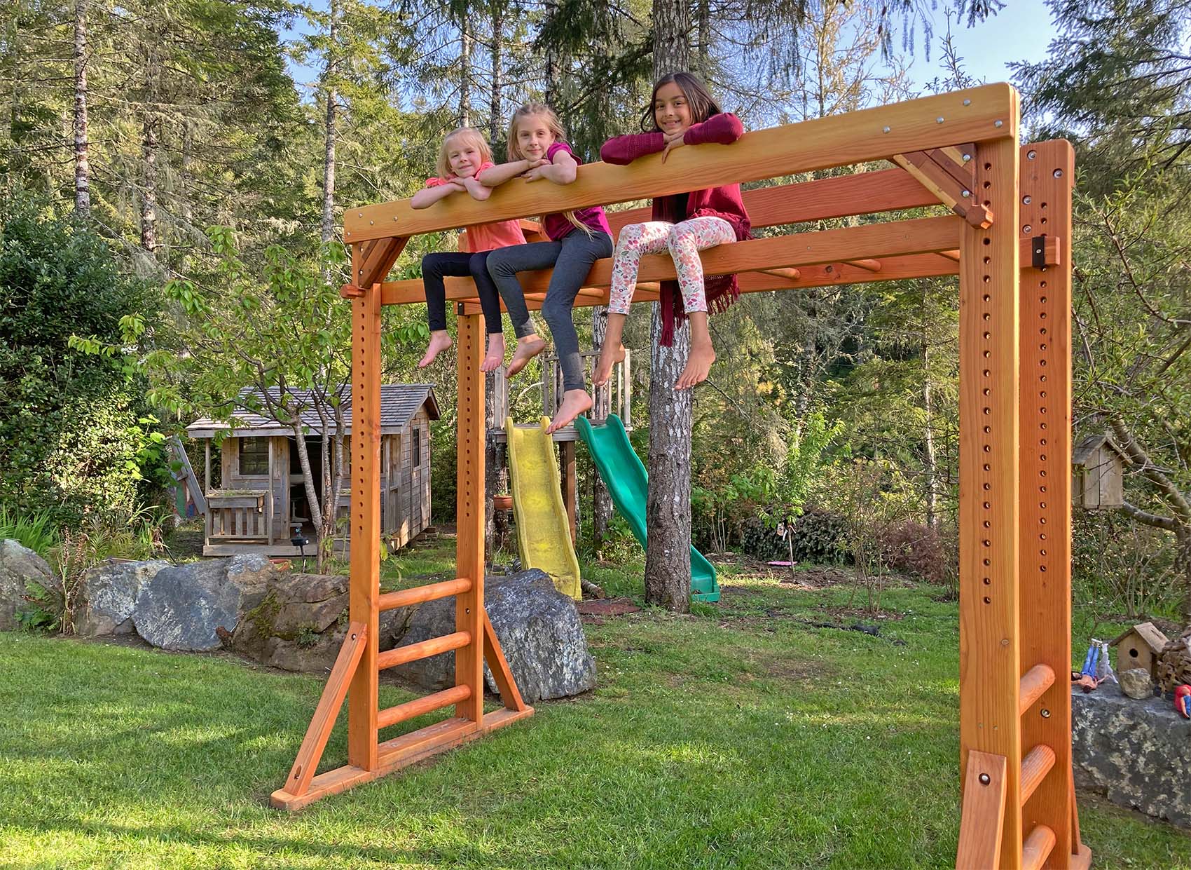 How To Set Up Monkey Bars In Your Backyard