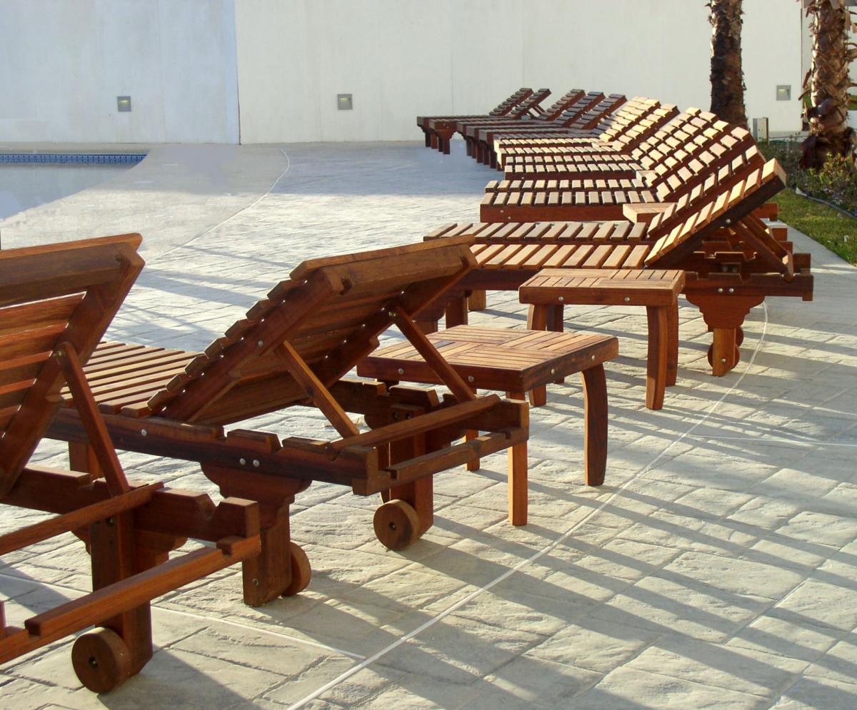 テーブル/チェア neighborhood SRL LFE DECK 0 PL Leedo Deck Chair | Neighbor