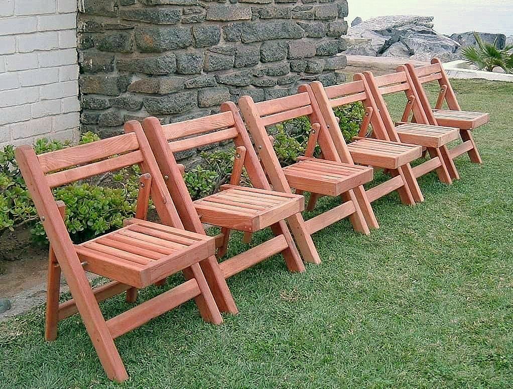 Wooden Folding Chair No Assembly Needed