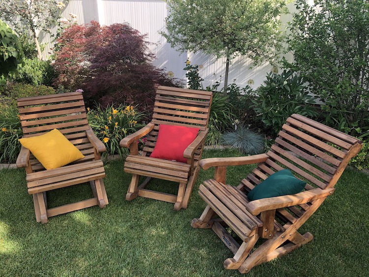 Seven Forever Redwood Pieces And One Delighted Grandmother