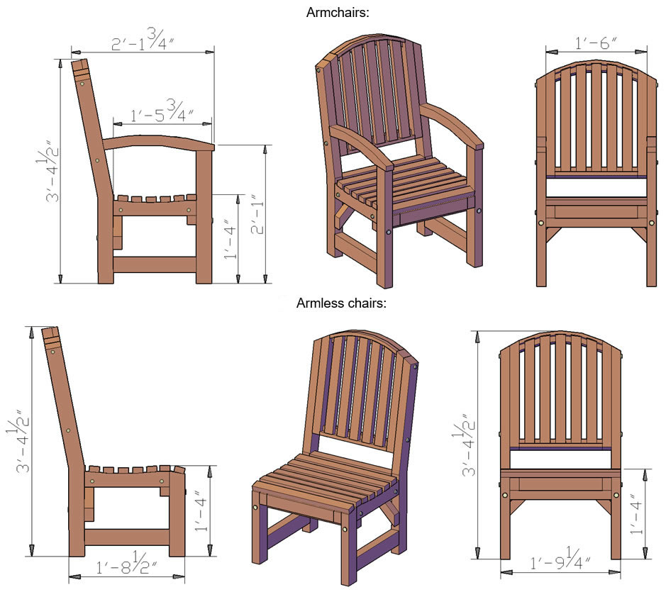 Luna Arch Back Wooden Chair