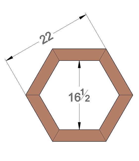 Wishing Wells - 22in Diameter - Top View