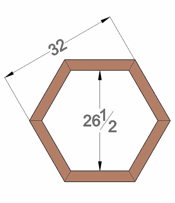 Wishing Wells - 32in Diameter - Top View