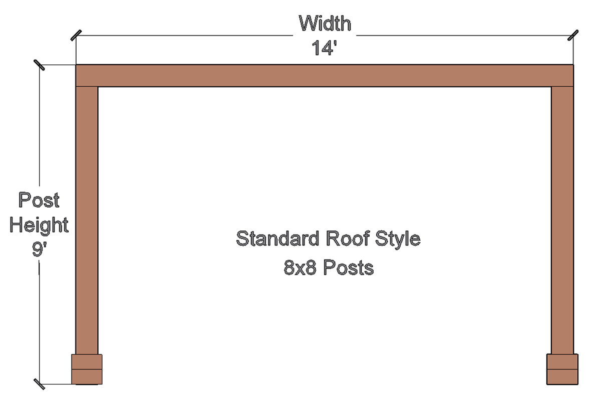 the-silverado-modern-pergola-standard-8x8-side-view